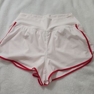 Gilly Hicks Light Pink Shorts with Red Trim